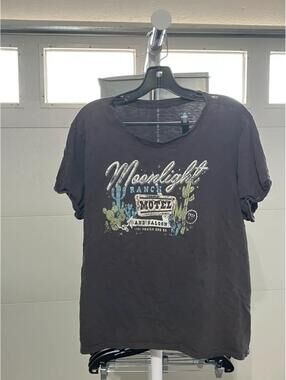 Faded moonlight ranch motel shirt